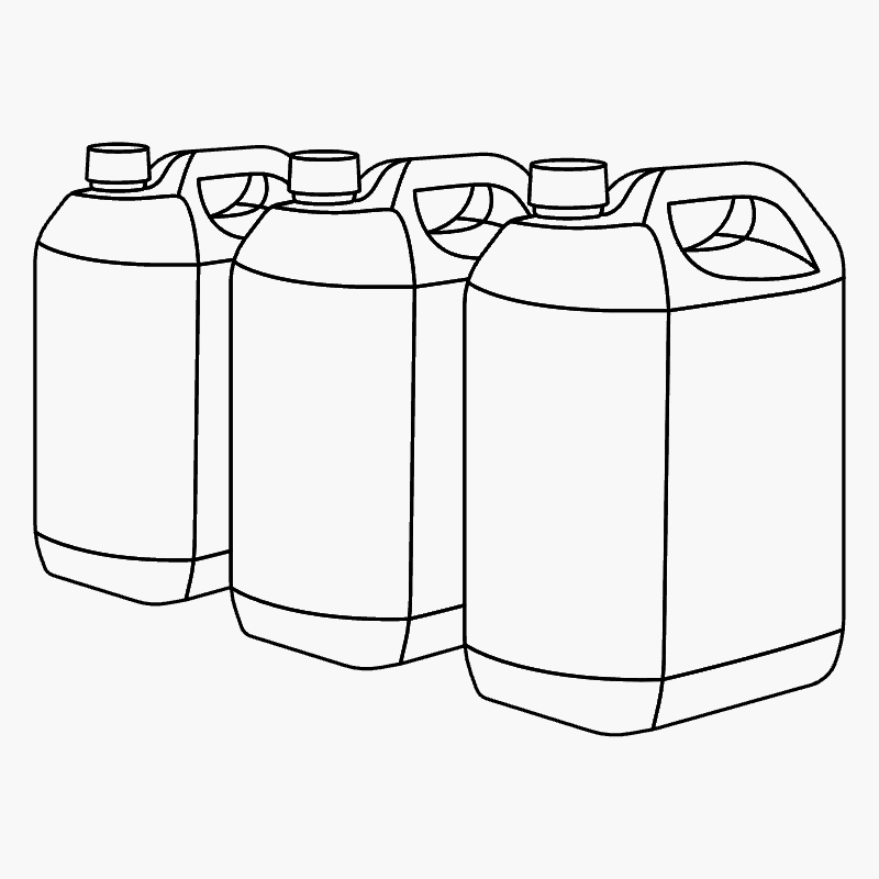 费解合批示剂的 4% 硼酸，5 L